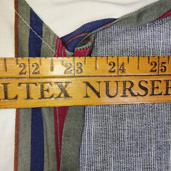 VINTAGE Wrangler Brushpopper Shirt Size Large 16.5 Striped Long Sleeve Western - Picture 10 of 12